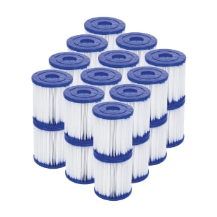Flowclear Type I Filter Cartridge, 2pcs x 12 Set (Total 24pcs) | Bestway Latest
